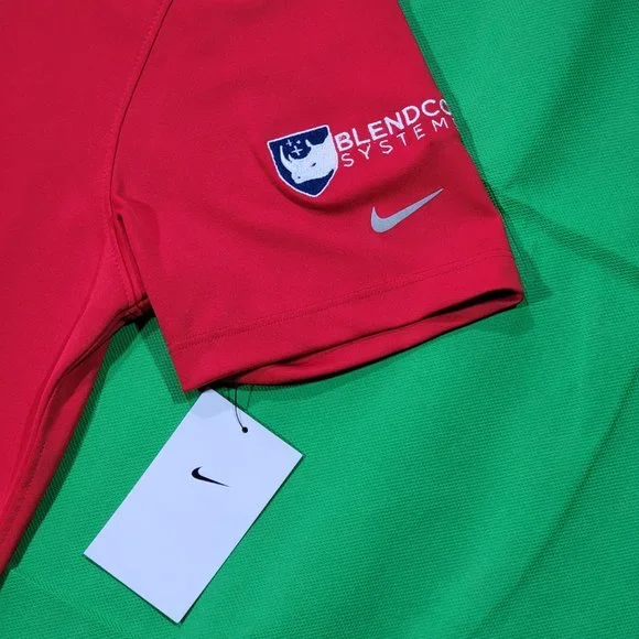 Nike Mens Polo Golf with Flat Knit Collar 838956 Sz M - Picture 5 of 6